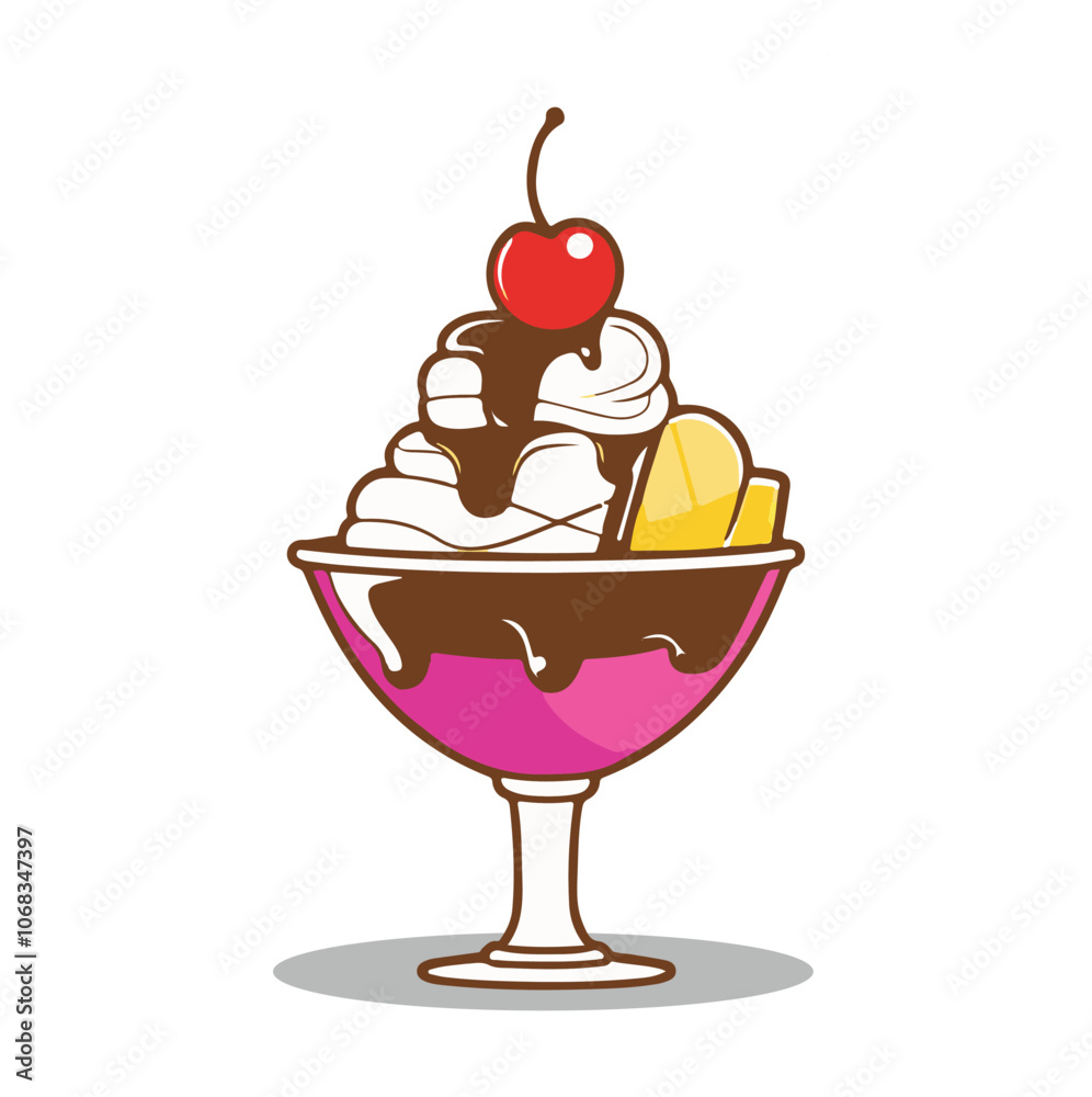 Ice-cream Vector Illustration Ice-cream Vector Illustration