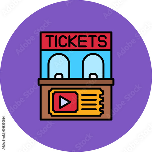 Ticket office Icon