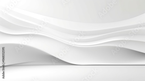 Free abstract white background minimal futuristic architectural space wallpaper