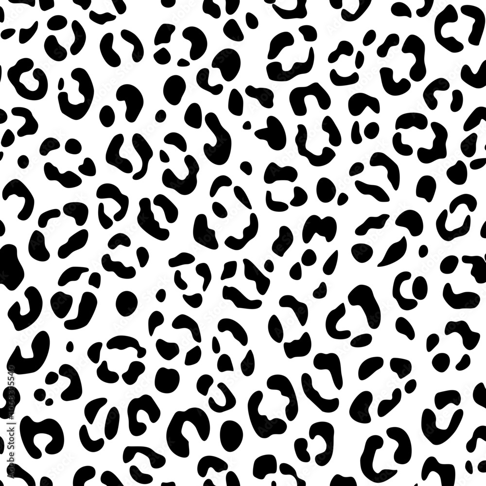 Fototapeta premium seamless leopard pattern