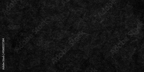 Abstract design with grunge black and white background . Old cement wall . scary dark texture of old paper parchment and .decorative plaster or concrete with vignette paper texture design .Dark wall	
