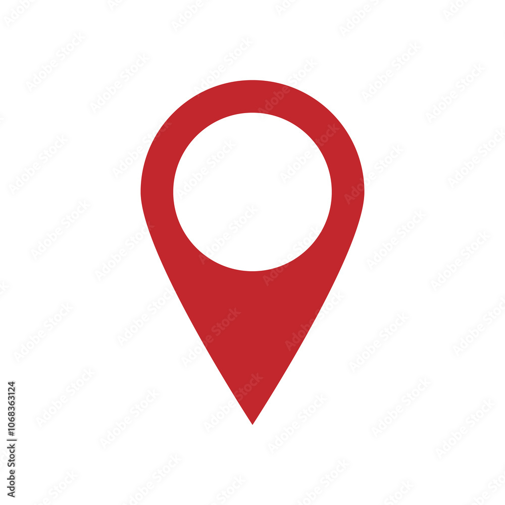 location pin icon design for digital applications and map services isolated with white background. location pin icon design for digital applications and map services isolated with white background.