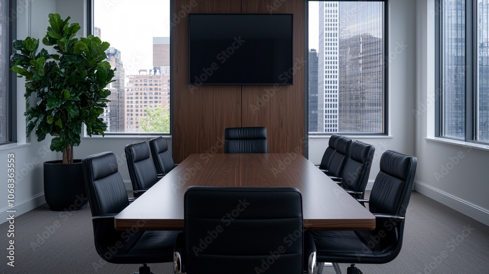 Professional Meeting Room with Modern Design Professional Meeting Room with Modern Design