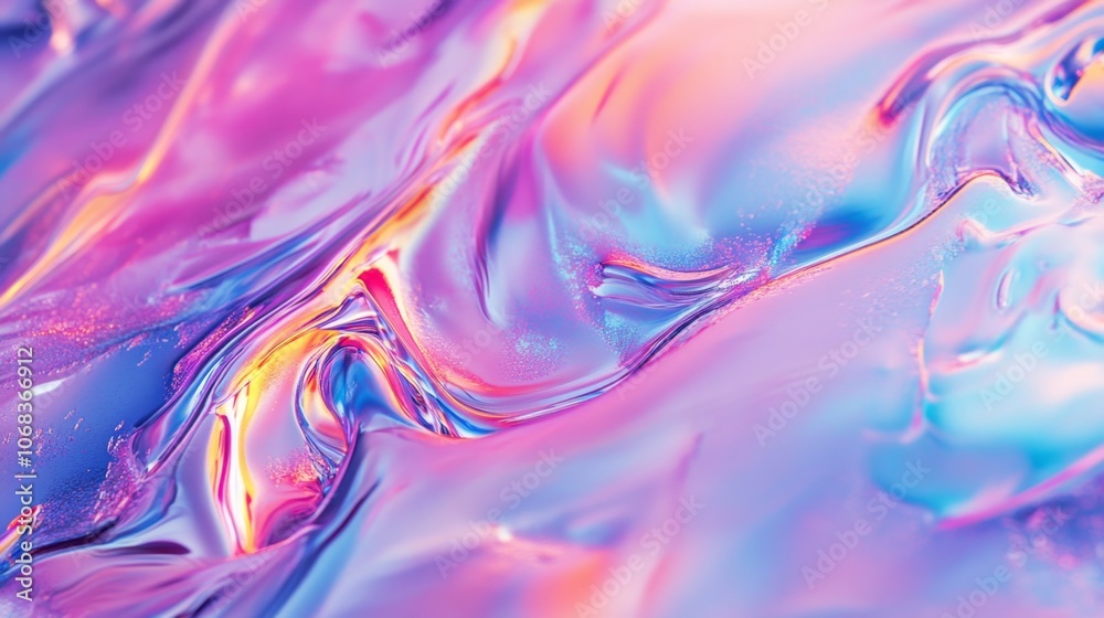 Vibrant Neon Swirls in Pink and Purple Hues Vibrant Neon Swirls in Pink and Purple Hues
