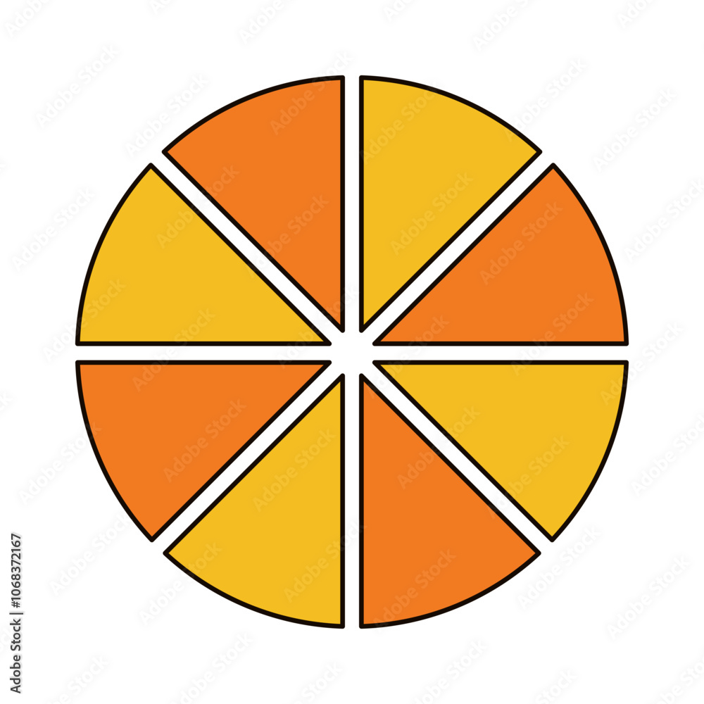 Obraz premium Pie Chart Icon
