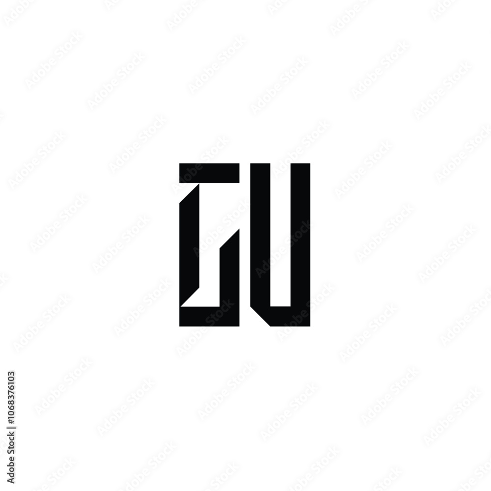 CU monogram logo design letter text name symbol monochrome logotype alphabet character simple logo CU monogram logo design letter text name symbol monochrome logotype alphabet character simple logo