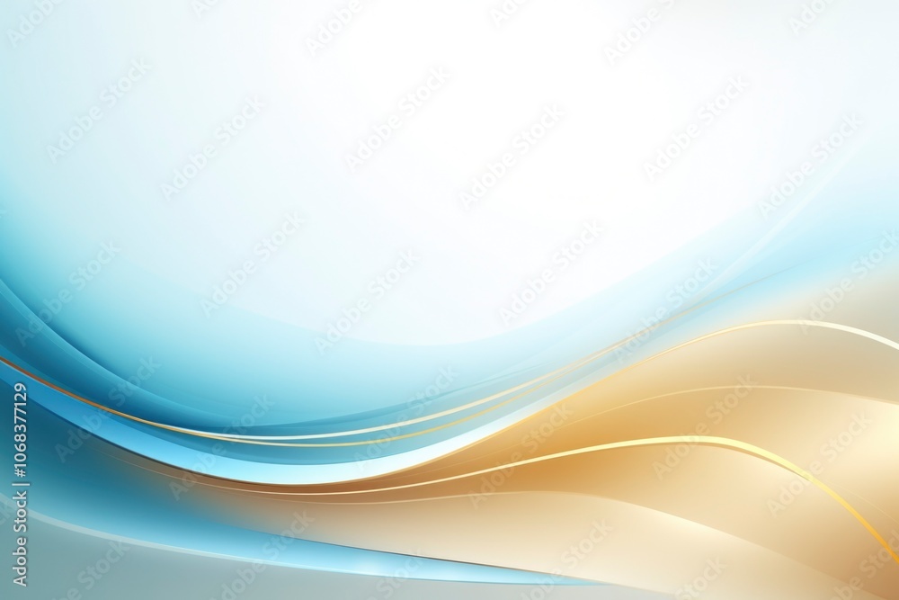 Fototapeta premium Futuristic wave design background template