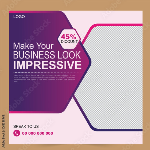 Business Impressive Social Media Post Design