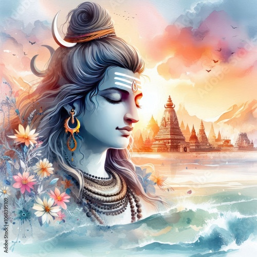 God Shiva background image