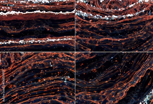 d confocal images capturing the layered structure and defects wi photo