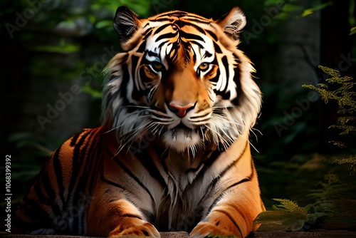 d model tiger a tiger as a d model with realistic rendering and photo