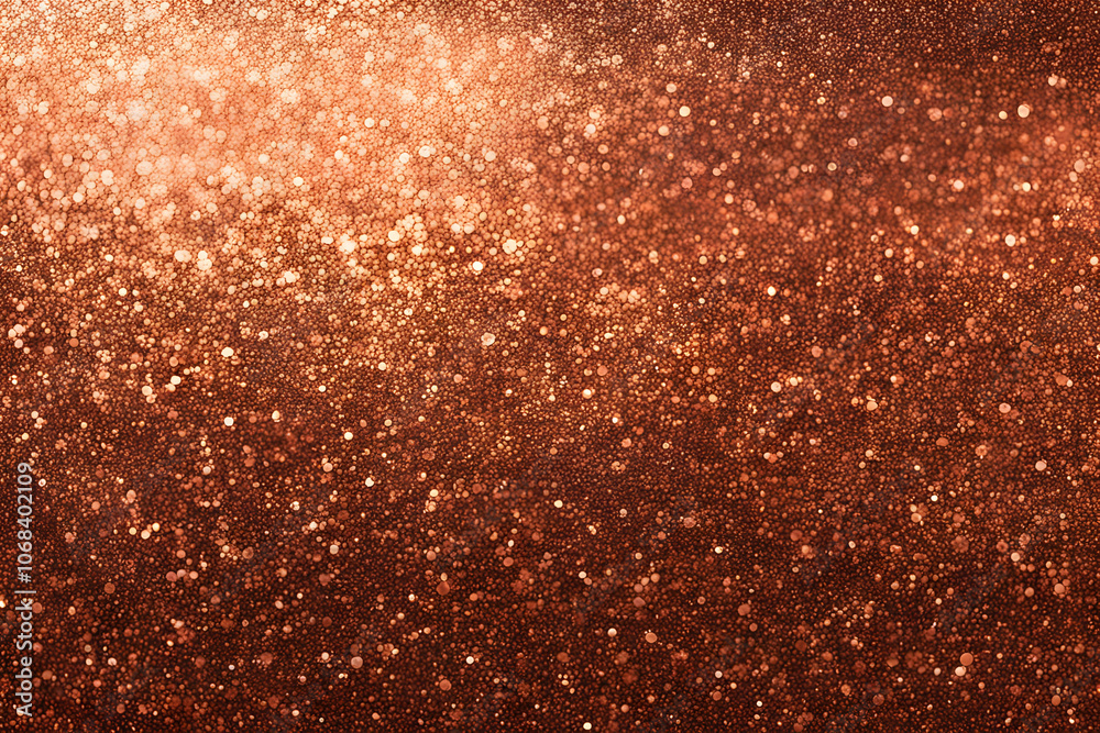 Copper glitter background with rich warm tones and a luxurious look, Ai Generated Copper glitter background with rich warm tones and a luxurious look, Ai Generated