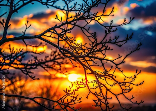 Marvel at the intricate beauty of branch silhouettes captured in macro photography, revealing nature's delicate details that enchant and inspire all nature enthusiasts.
