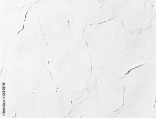 Blank white paper texture background with soft creases and subtle folds, lightly worn edges for an aged, vintage feel 