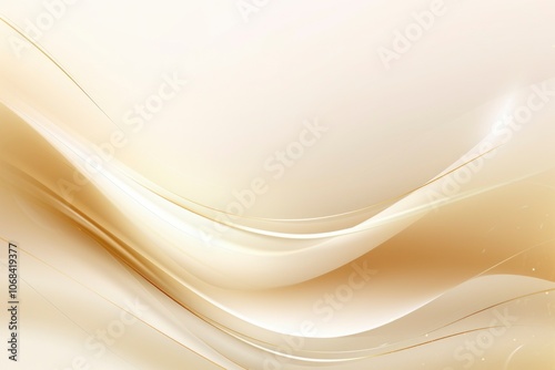 Futuristic gold flowing wave background wallpaper