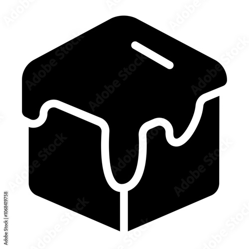 Caramel Solid Icon
