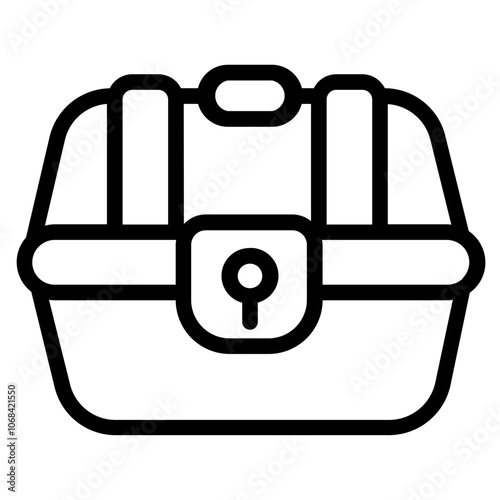 Loot box Line Icon