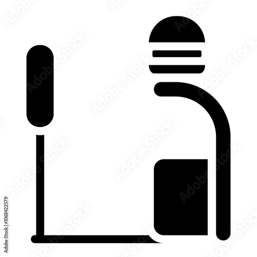 Restaurant logo Solid Icon
