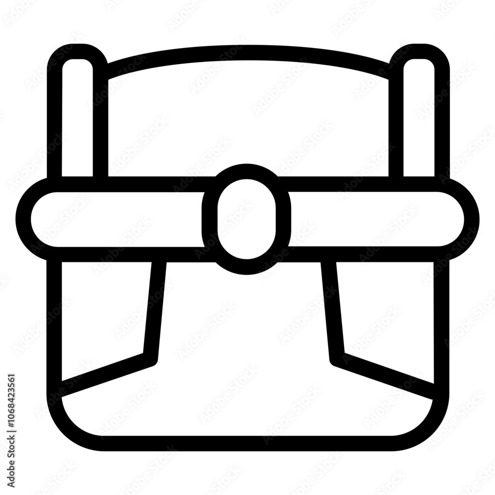 Treasure chest Line Icon Treasure chest Line Icon