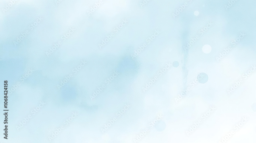Soft and serene light blue abstract background resembling dreamy watercolor painting, background Soft and serene light blue abstract background resembling dreamy watercolor painting, background