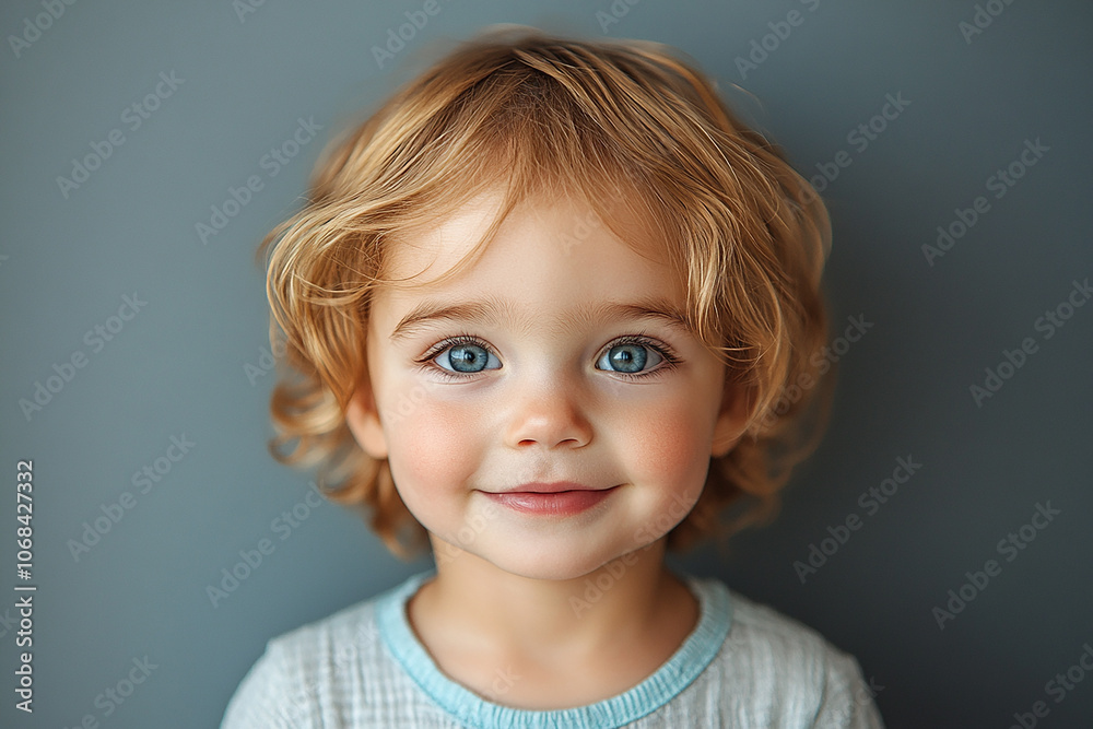 portrait of an white little boy with a smile portrait of an white little boy with a smile