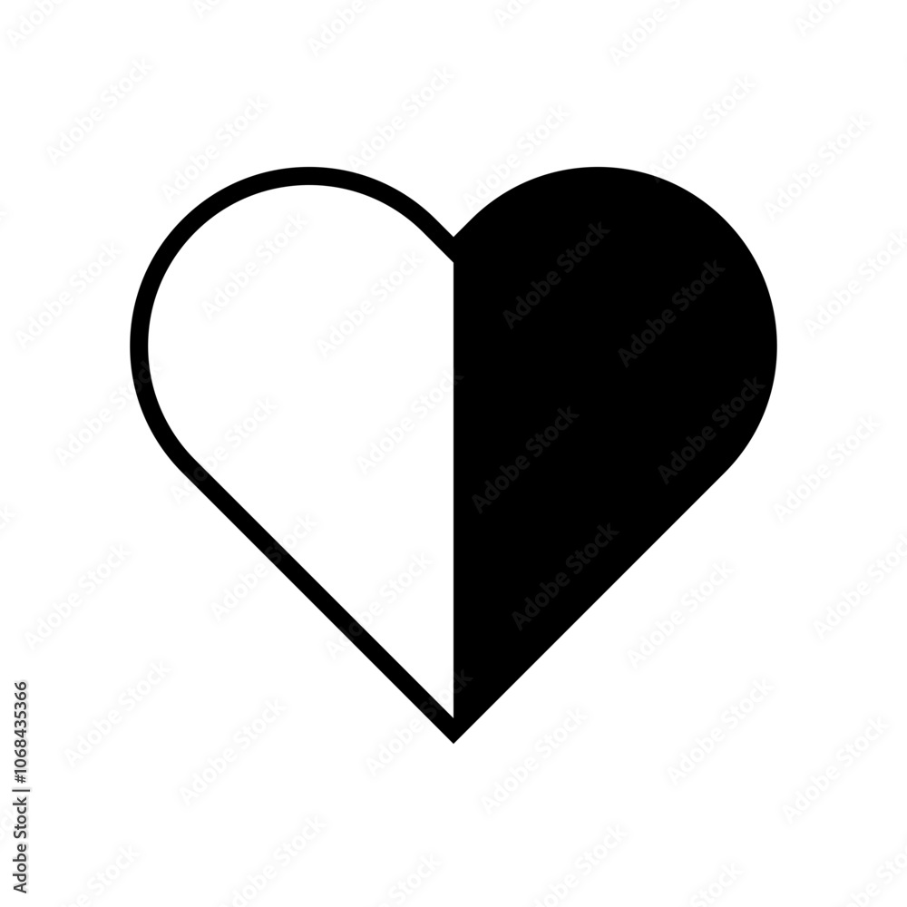 Heart Icons Vector Design, best used for presentation, application, web and banner Heart Icons Vector Design, best used for presentation, application, web and banner