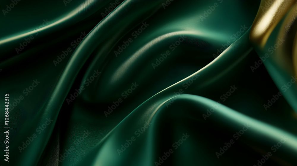 Website landing page background showcasing smooth gradients in emerald green and gold, creating a luxurious feel for upscale brands Website landing page background showcasing smooth gradients in emerald green and gold, creating a luxurious feel for upscale brands