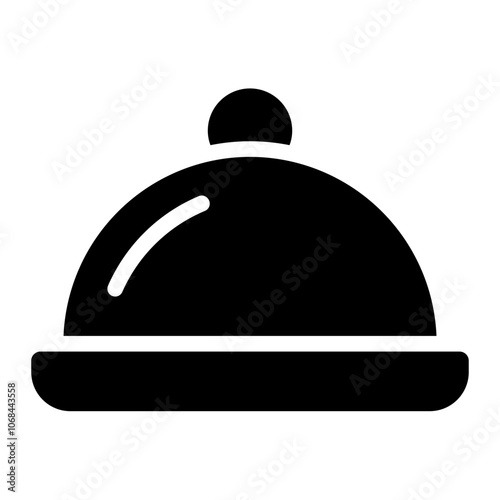 Lunch tray Solid Icon