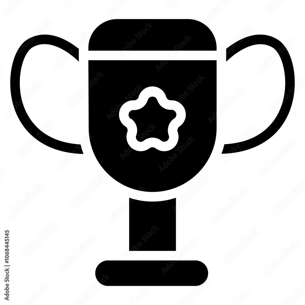 Obraz premium Purposefulness Solid Icon