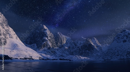 Lofoten Winter: Arctic Splendor under the Milky Way