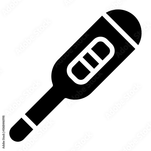 Thermometer Solid Icon