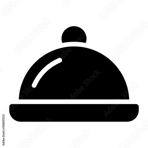 Lunch tray Solid Icon