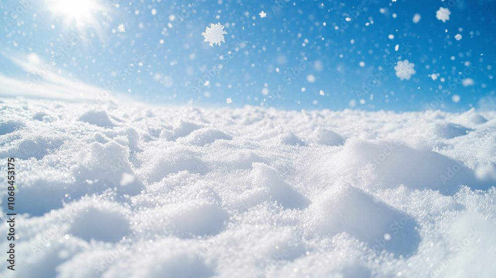 snow in the mountains against the background of the sun and blue sky snow in the mountains against the background of the sun and blue sky