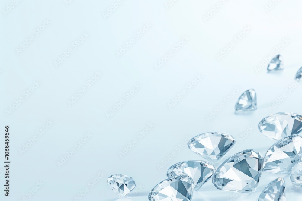 Abstract diamond jewellery background Abstract diamond jewellery background