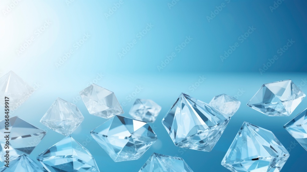Abstract diamond jewellery background Abstract diamond jewellery background