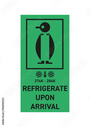 Refrigerate upon arrival