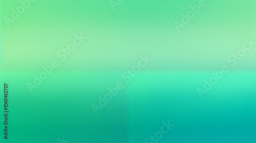 Gradient Green To Teal Abstract Minimal Background