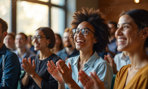 Audience Applauding at an Event