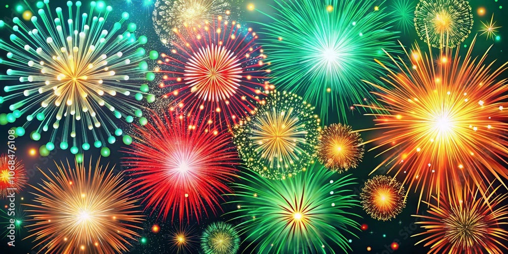 Naklejka premium christmas, tree, winter, holiday, xmas, snow, celebration, star, illustration, card, decoration, christmas tree, design, vector, snowflake, light, year, new year, season, stars, new, merry, december,