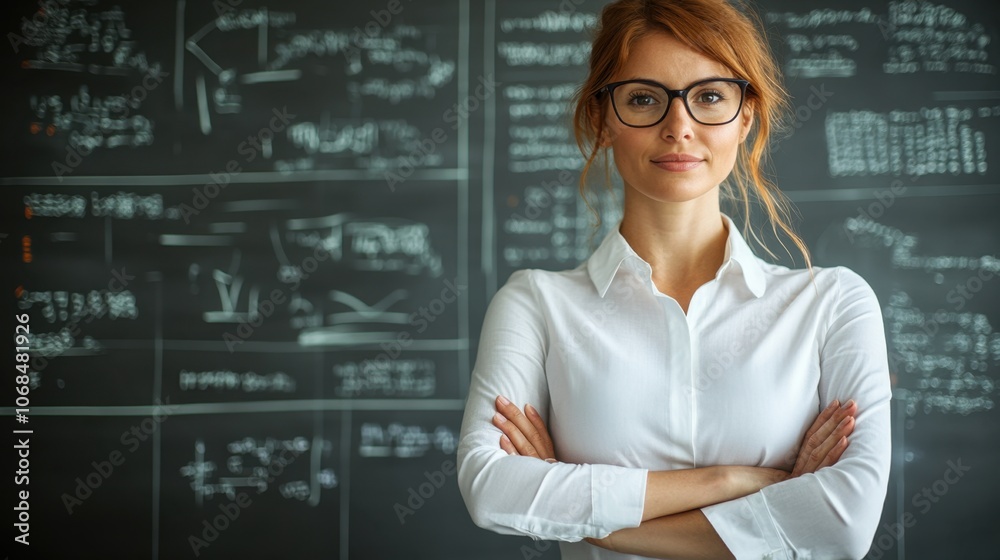 Female Leader in Startup Team Brainstorming Ideas Female Leader in Startup Team Brainstorming Ideas