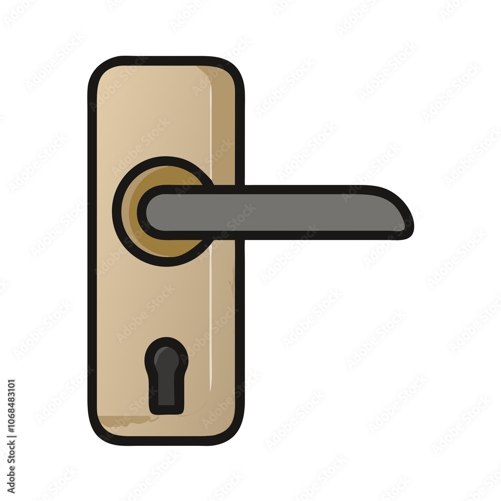 door handle with lock door handle with lock