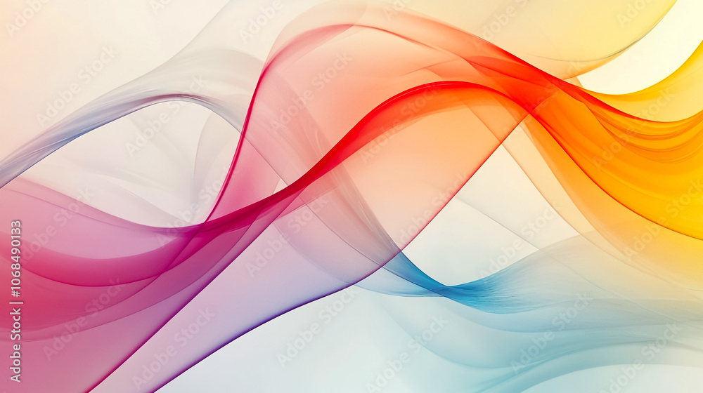 Abstract colorful smoke wave design background Abstract colorful smoke wave design background