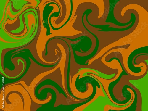 abstract pattern with nature pallette Colour