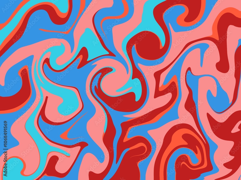 Abstrak Background with blue and red colour Abstrak Background with blue and red colour