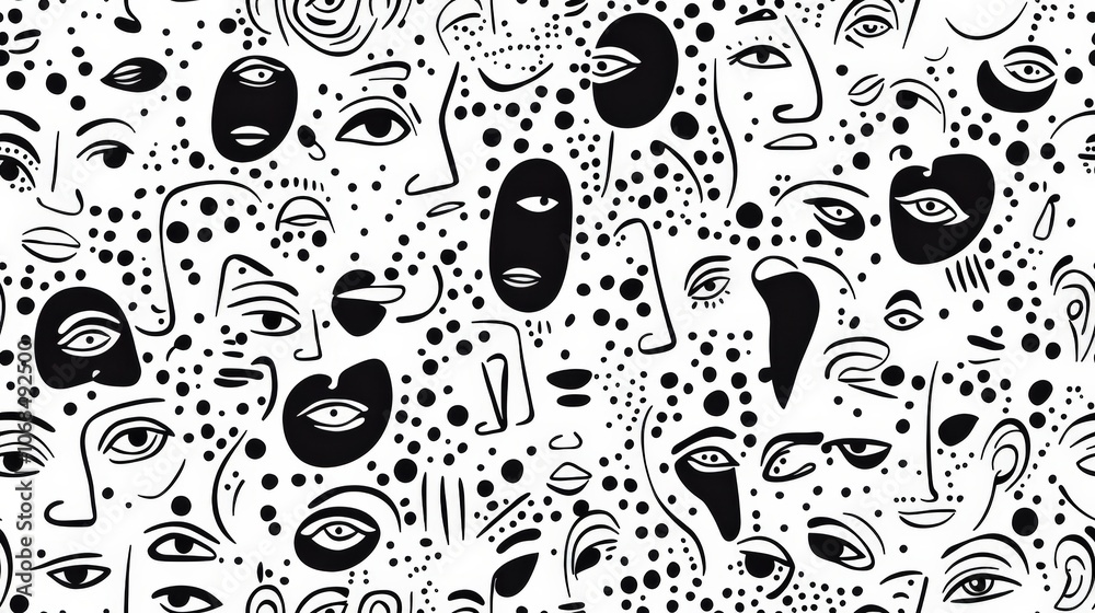 Abstract seamless pattern Abstract seamless pattern