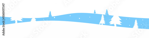 Winter Landscape Vector