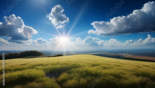 自然と空の風景