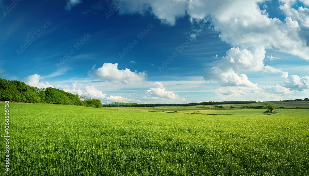 Obraz premium 自然と空の風景