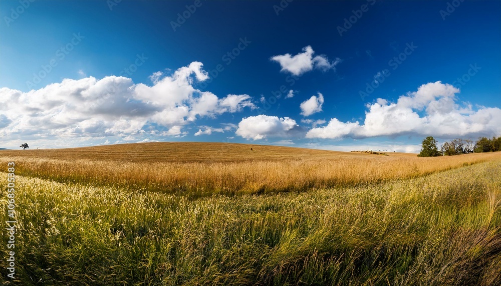 Obraz premium 自然と空の風景