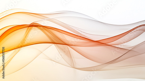 abstract orange wave background